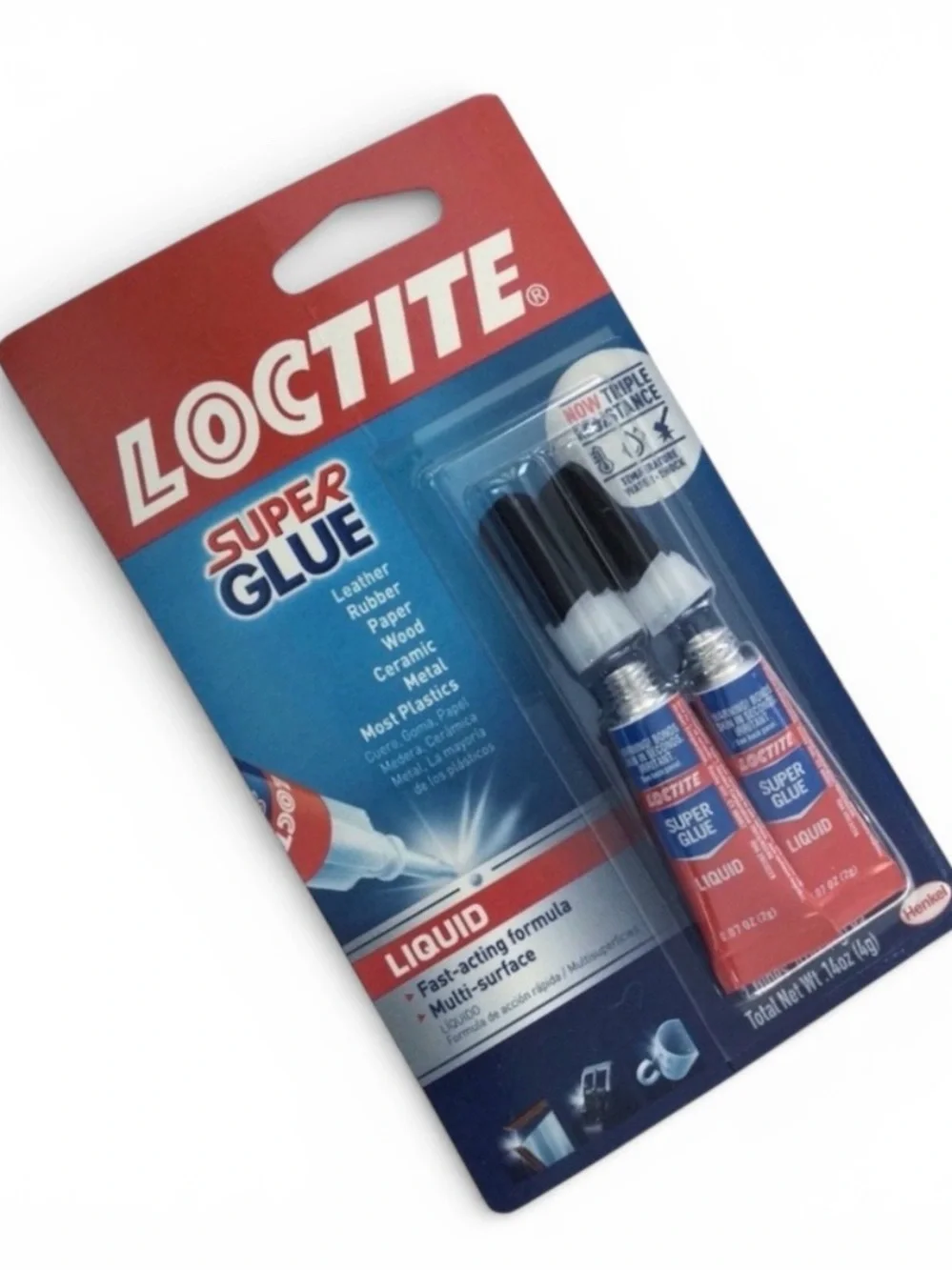 Free w/ Purchase - LOCTITE Super Glue Liquid – 2 Pack, Clear, 2g Tubes – NWT